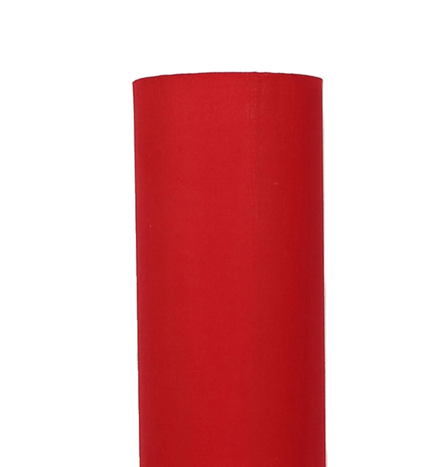 Red Round Cotton Natural Wood Floor Lamps (Red,Cotton)