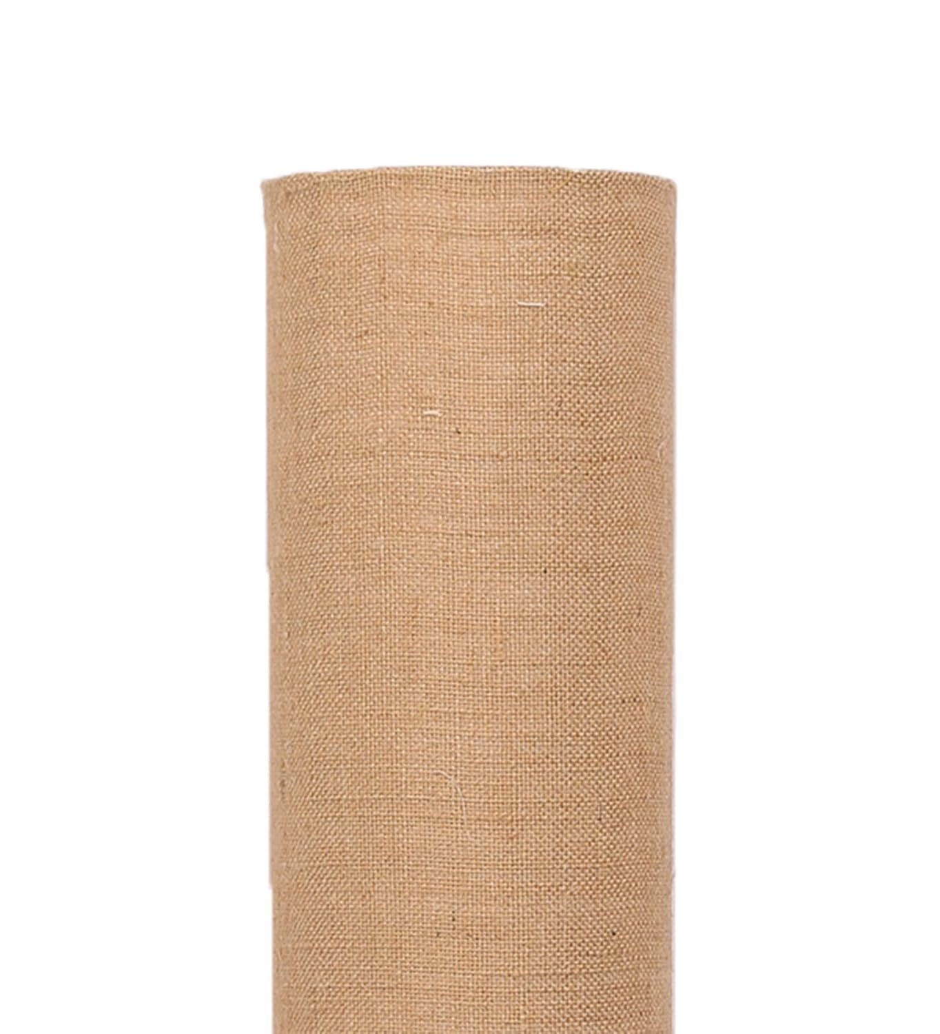 Beige Jute Round Brown Wood Floor Lamps (Beige,Jute)