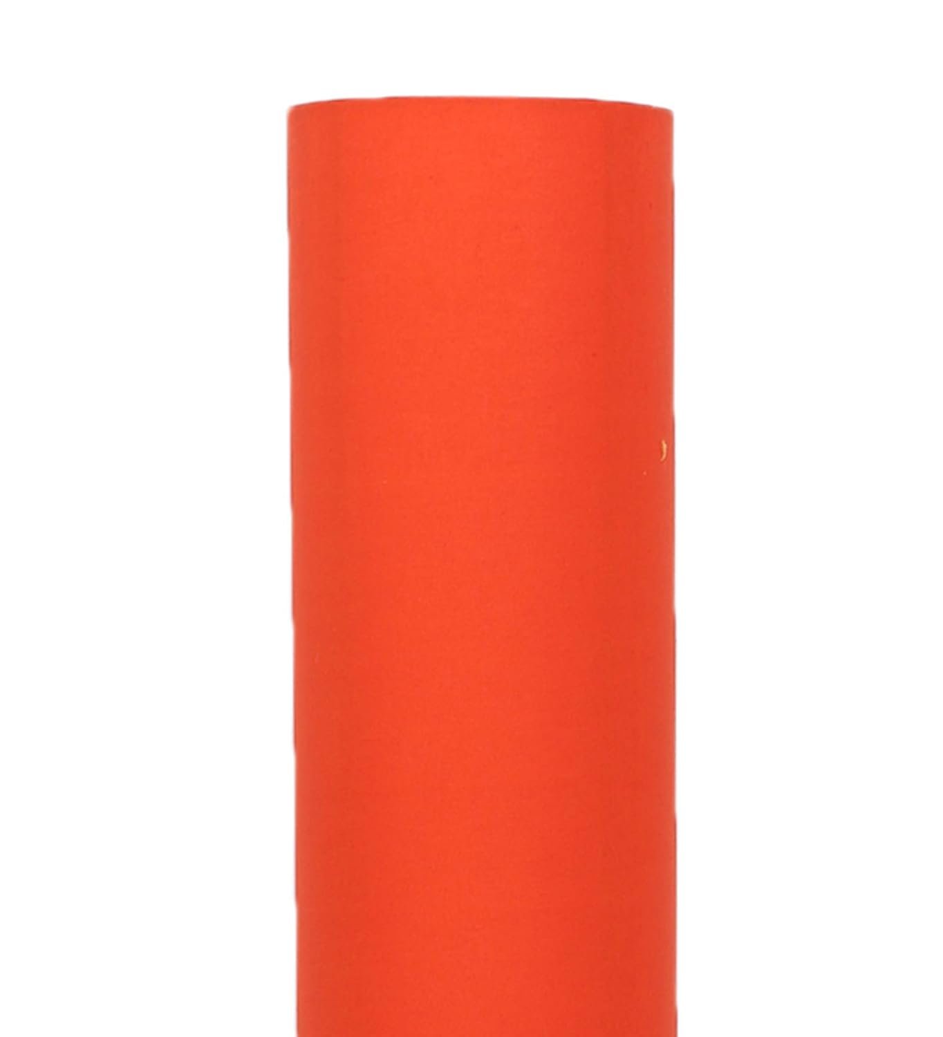 Orange Round Cotton Brown Wood Floor Lamps (Round,Cotton)