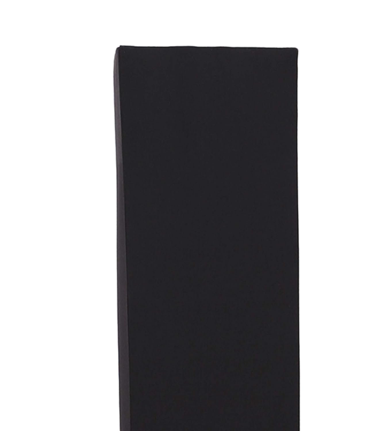 Black Cotton Square Iron Floor Lamps (Black,Cotton)