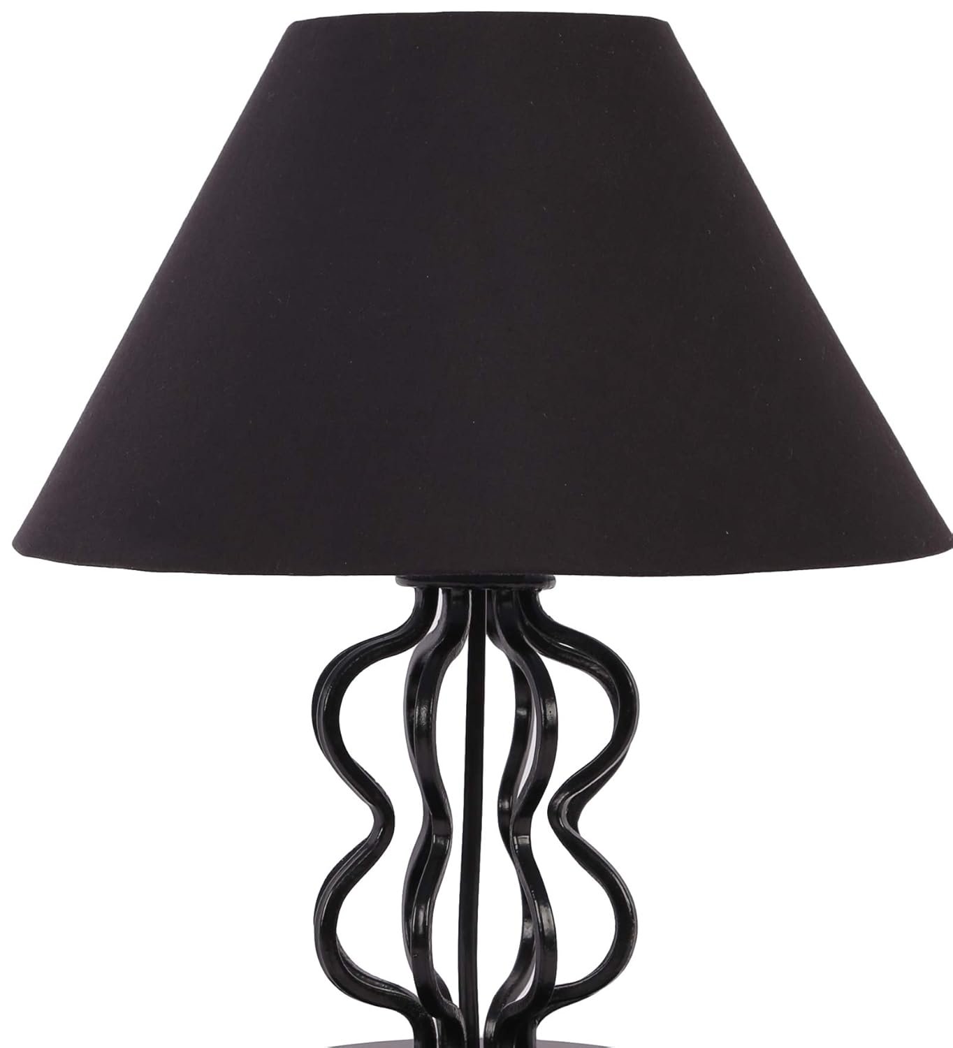 Black Cotton Table lamp