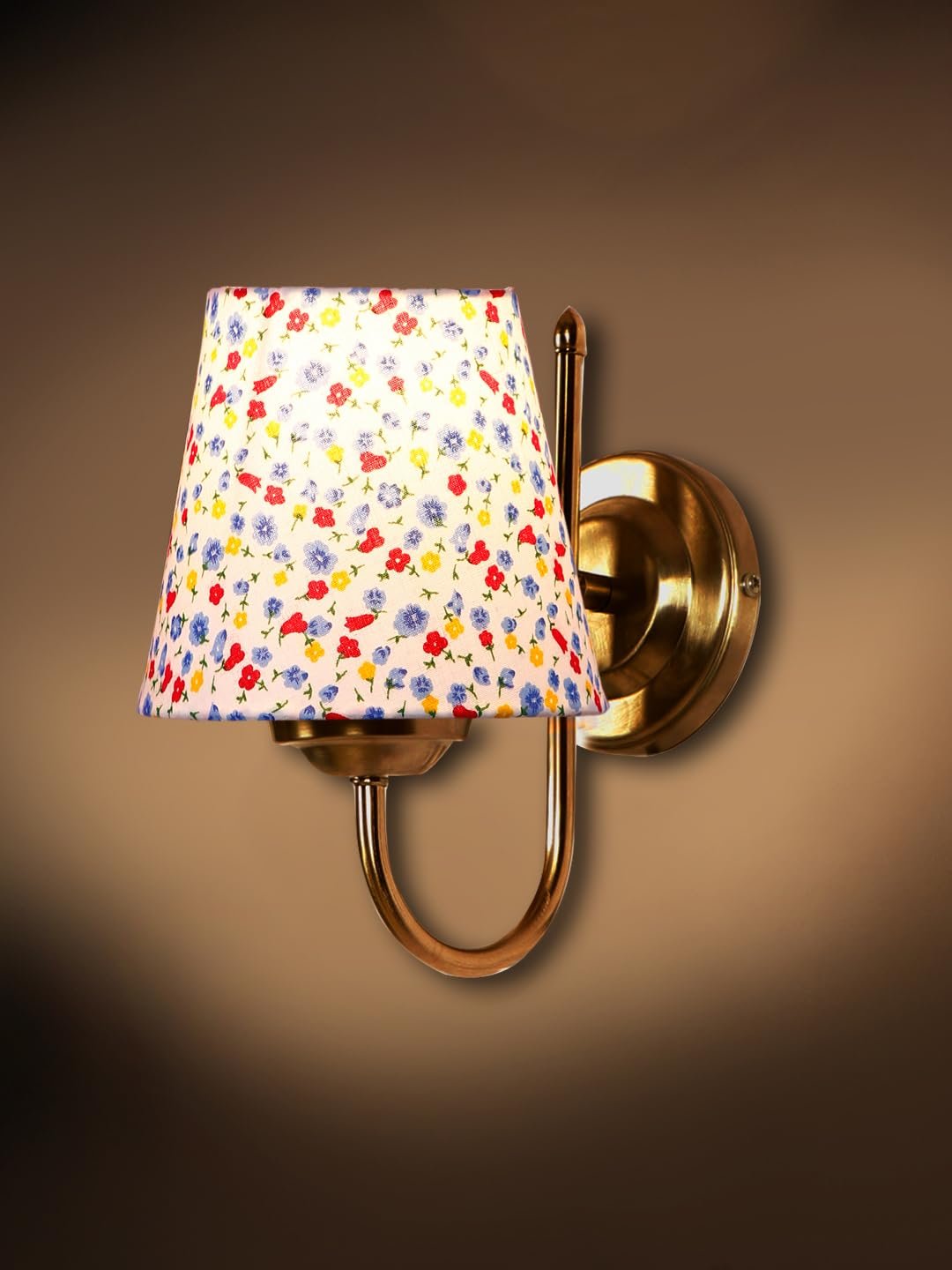 Black Wood Square Table lamp with Mosaic Glass (FD01)