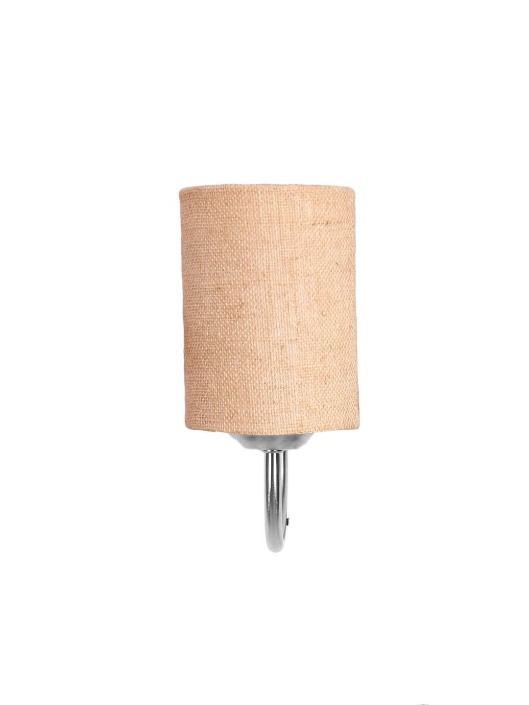 Off White Metal & Glass Bathroom Light for Wash Basin/Mirror