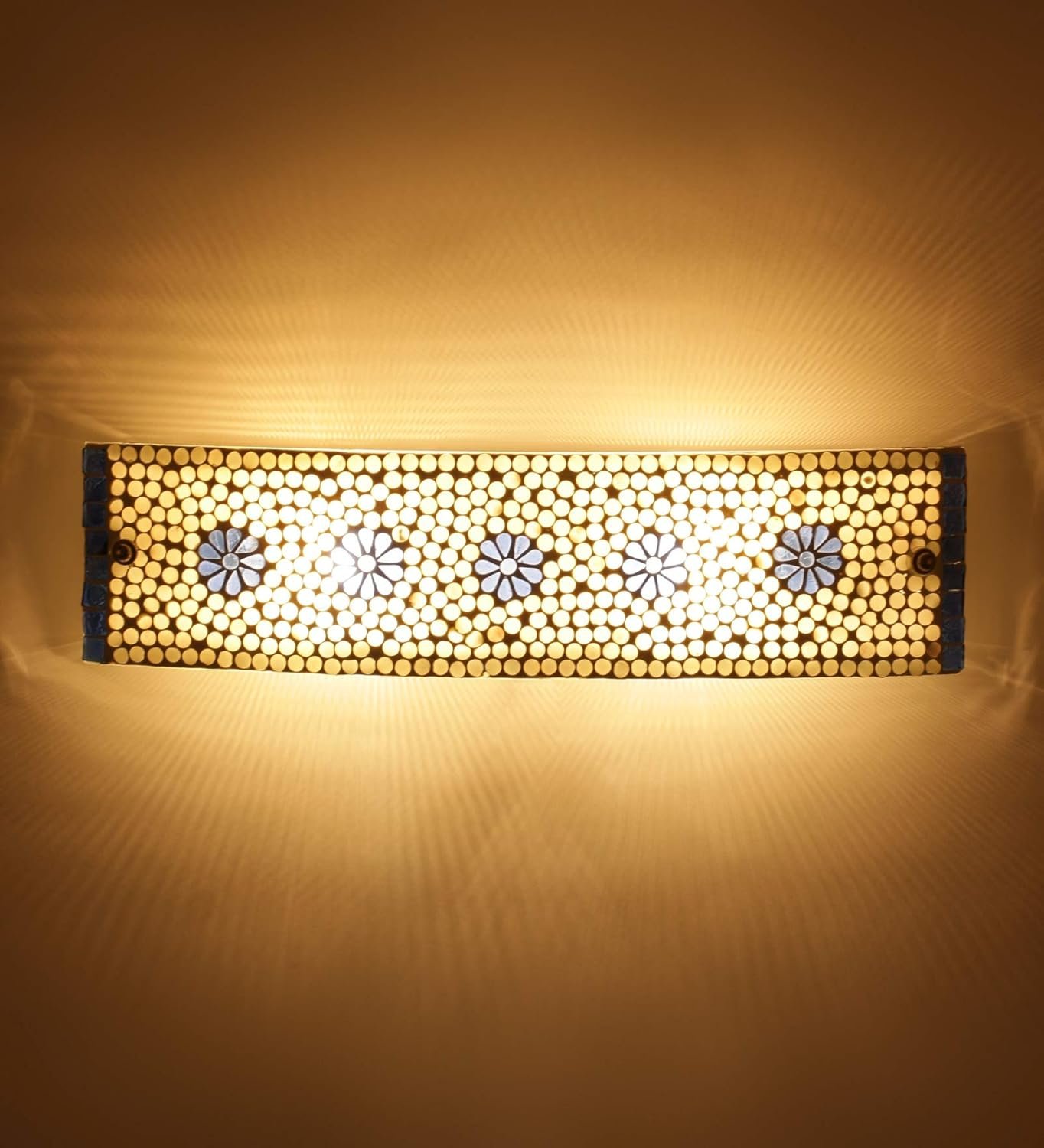 Mosaic Multicolor Glass Bathroom Light for wash Basin & Mirror