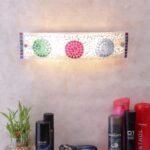 Mosaic Multicolor Glass Bathroom Light for wash Basin & Mirror