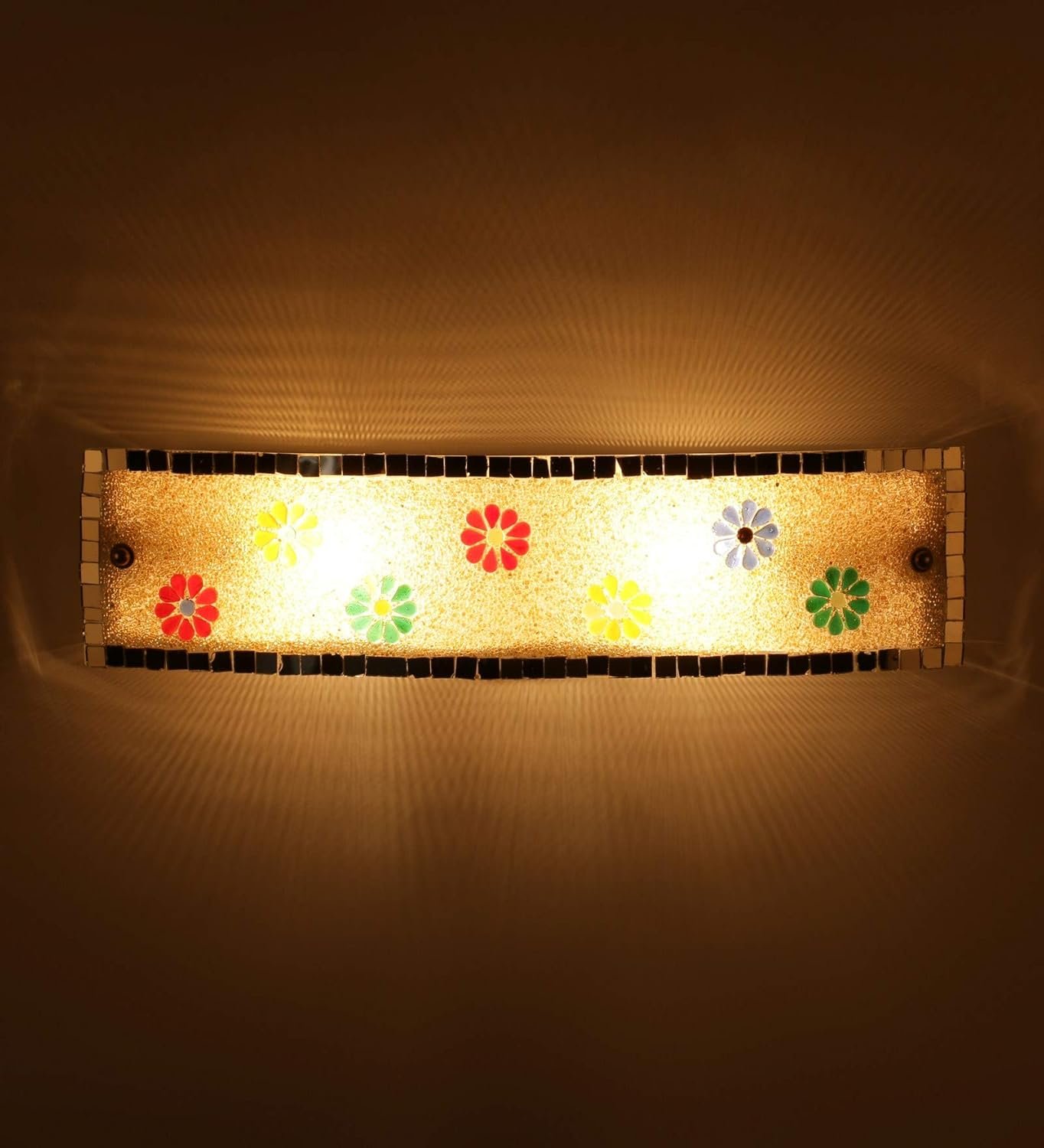 Mosaic Multicolor Glass Bathroom Light for wash Basin & Mirror