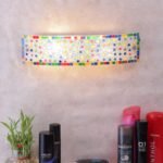 Mosaic Multicolor Glass Bathroom Light for wash Basin & Mirror