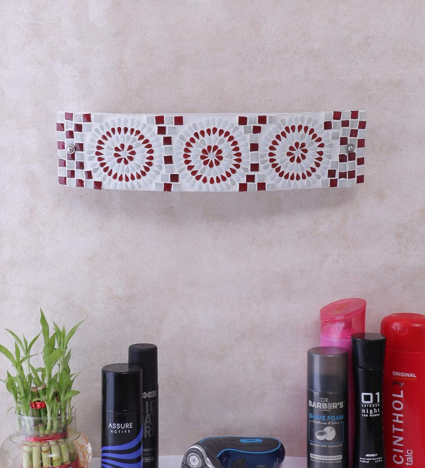 Mosaic Multicolor Glass Bathroom Light for wash Basin & Mirror