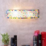 Mosaic Multicolor Glass Bathroom Light for wash Basin & Mirror