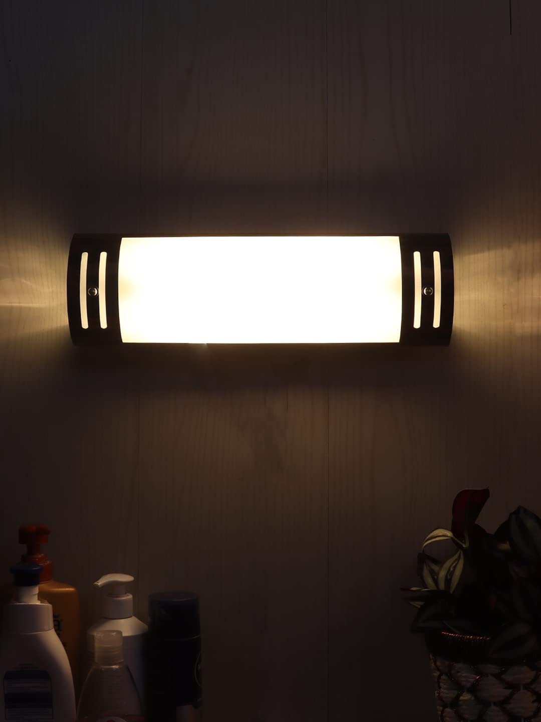 Copper Finish Frosted Glass Bath Light for Wash Basin & Mirror,BL104