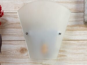 V Shape Milky Glass Wall Mounted lamp (T03)