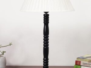 Multicolor Table Lamp | Artistic Mosaic Glass with Sturdy Wood Base | Decorative Ambient Light for Home D�cor | Perfect Blend of Modern & Traditional Style - Model DBH21