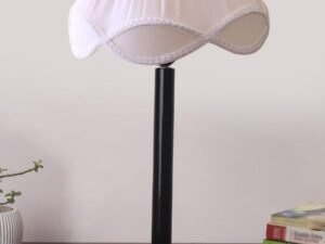 Multicolor Table Lamp | Artistic Mosaic Glass with Sturdy Wood Base | Decorative Ambient Light for Home D�cor | Perfect Blend of Modern & Traditional Style - Model DBH40
