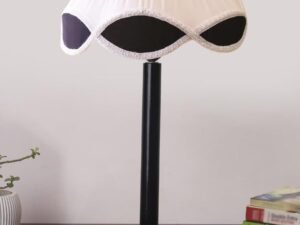 Multicolor Table Lamp | Artistic Mosaic Glass with Sturdy Wood Base | Decorative Ambient Light for Home D�cor | Perfect Blend of Modern & Traditional Style - Model DBH41