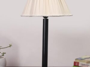 Multicolor Table Lamp | Artistic Mosaic Glass with Sturdy Wood Base | Decorative Ambient Light for Home D�cor | Perfect Blend of Modern & Traditional Style - Model DBH42