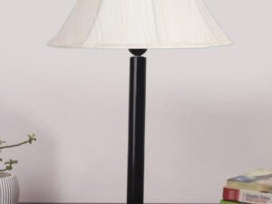 Multicolor Table Lamp | Artistic Mosaic Glass with Sturdy Wood Base | Decorative Ambient Light for Home D�cor | Perfect Blend of Modern & Traditional Style - Model DBH43