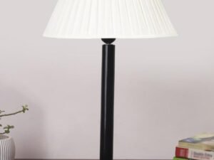 Multicolor Table Lamp | Artistic Mosaic Glass with Sturdy Wood Base | Decorative Ambient Light for Home D�cor | Perfect Blend of Modern & Traditional Style - Model DBH45