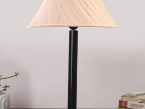 Multicolor Table Lamp | Artistic Mosaic Glass with Sturdy Wood Base | Decorative Ambient Light for Home D�cor | Perfect Blend of Modern & Traditional Style - Model DBH46