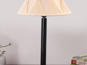 Multicolor Table Lamp | Artistic Mosaic Glass with Sturdy Wood Base | Decorative Ambient Light for Home D�cor | Perfect Blend of Modern & Traditional Style - Model DBH47