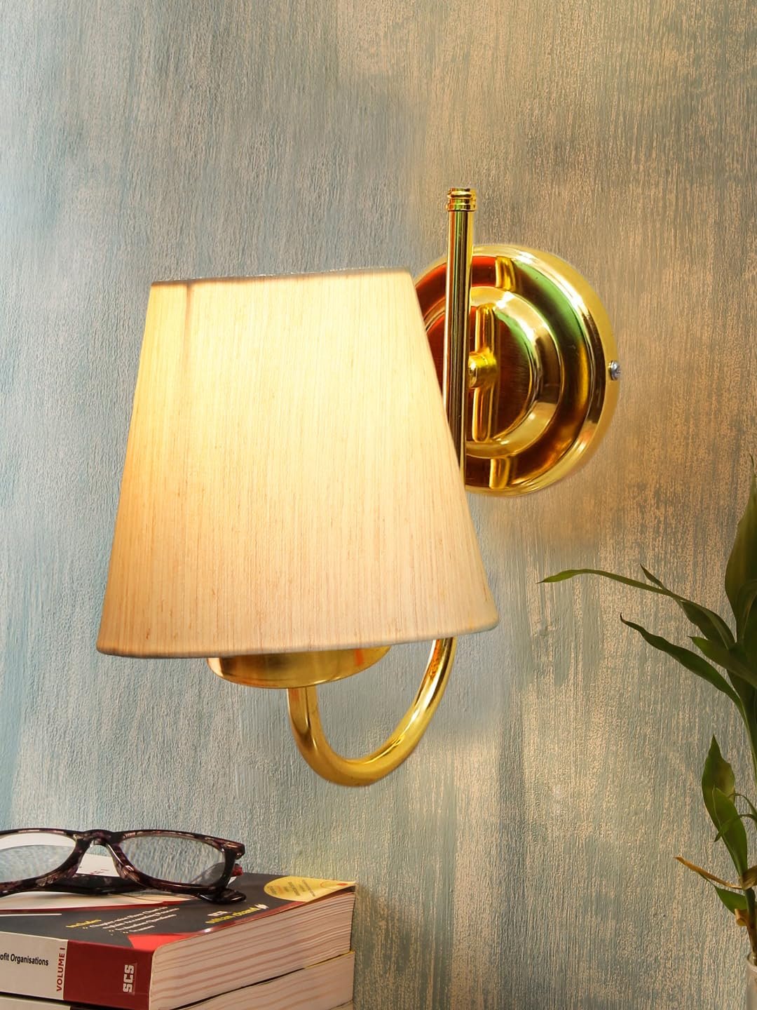 Multicolor Wall Lamp | Elegant Cotton Design | Stylish Ambient Light for Home, Office, Living Room, Bedroom, Hallway | Modern Decorative Wall Sconce - Model DBS01