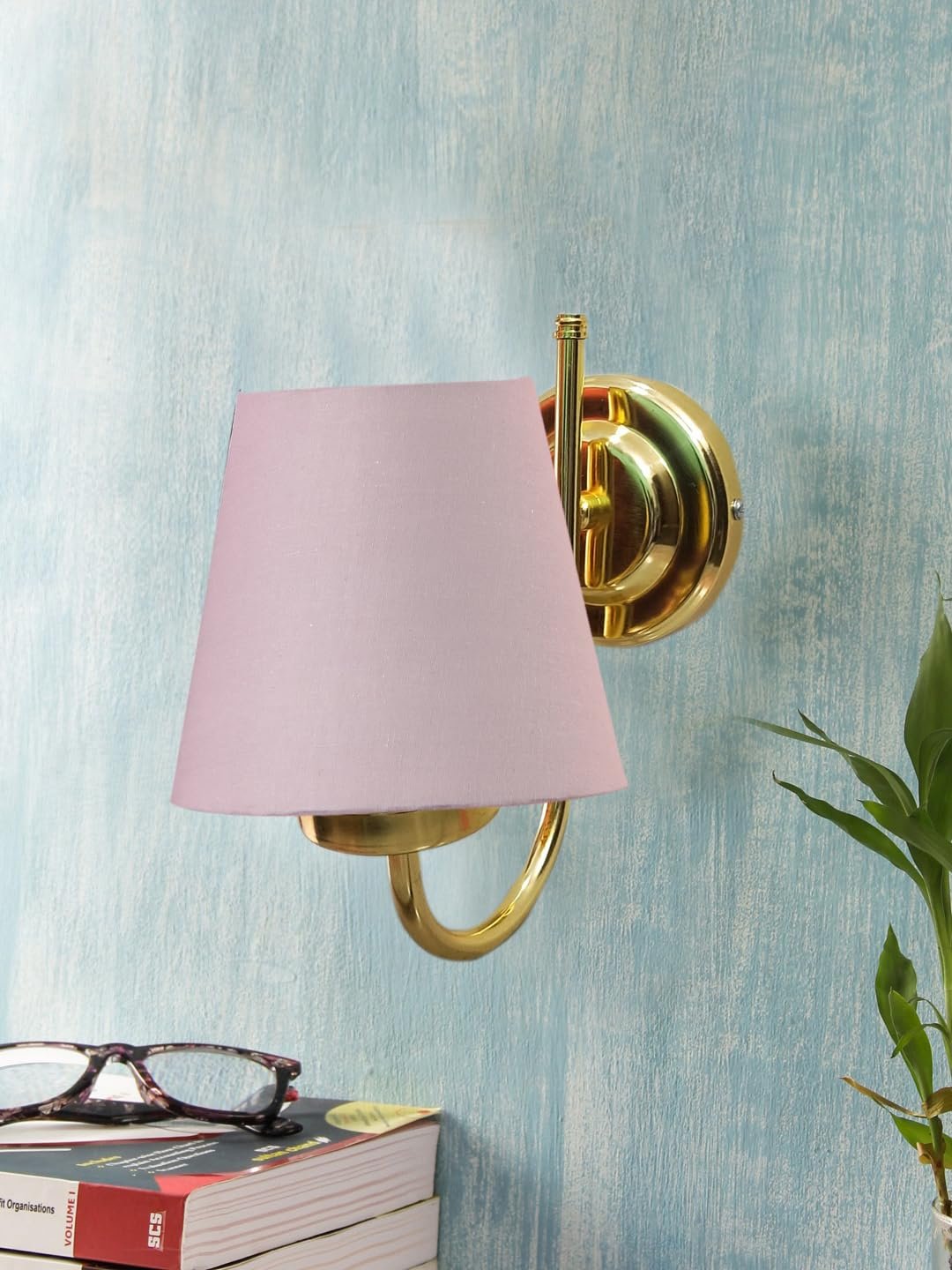 Multicolor Wall Lamp | Elegant Jute Material | Stylish Ambient Light for Home, Office, Living Room, Bedroom, Hallway | Modern Decorative Wall Sconce - Model DBS06