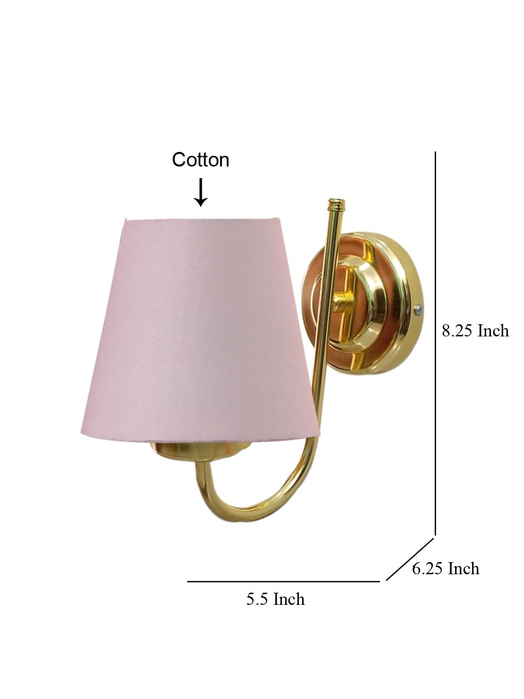 Multicolor Wall Lamp | Elegant Jute Material | Stylish Ambient Light for Home, Office, Living Room, Bedroom, Hallway | Modern Decorative Wall Sconce - Model DBS06