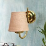 Multicolor Wall Lamp | Elegant Jute Material | Stylish Ambient Light for Home, Office, Living Room, Bedroom, Hallway | Modern Decorative Wall Sconce – Model DBS08