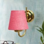 Multicolor Wall Lamp | Elegant Jute Material | Stylish Ambient Light for Home, Office, Living Room, Bedroom, Hallway | Modern Decorative Wall Sconce – Model DBS10