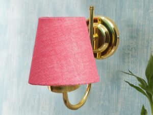 Multicolor Wall Lamp | Elegant Jute Material | Stylish Ambient Light for Home, Office, Living Room, Bedroom, Hallway | Modern Decorative Wall Sconce - Model DBS10