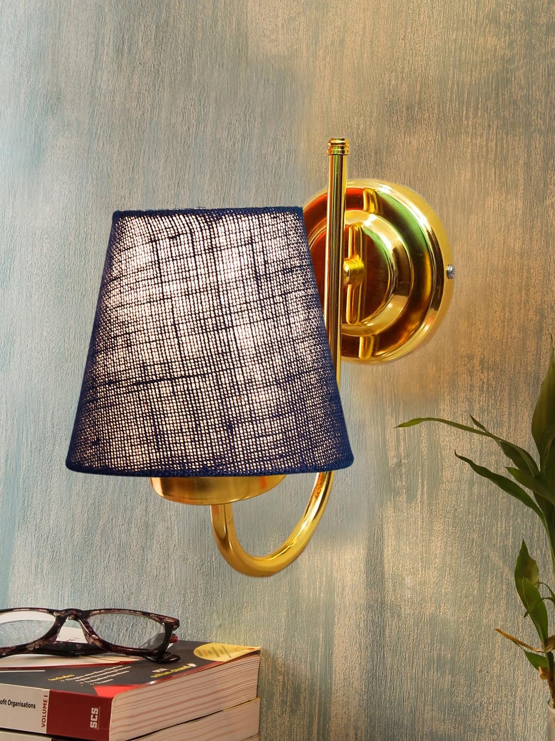 Multicolor Wall Lamp | Elegant Cotton Design | Stylish Ambient Light for Home, Office, Living Room, Bedroom, Hallway | Modern Decorative Wall Sconce - Model DBS12