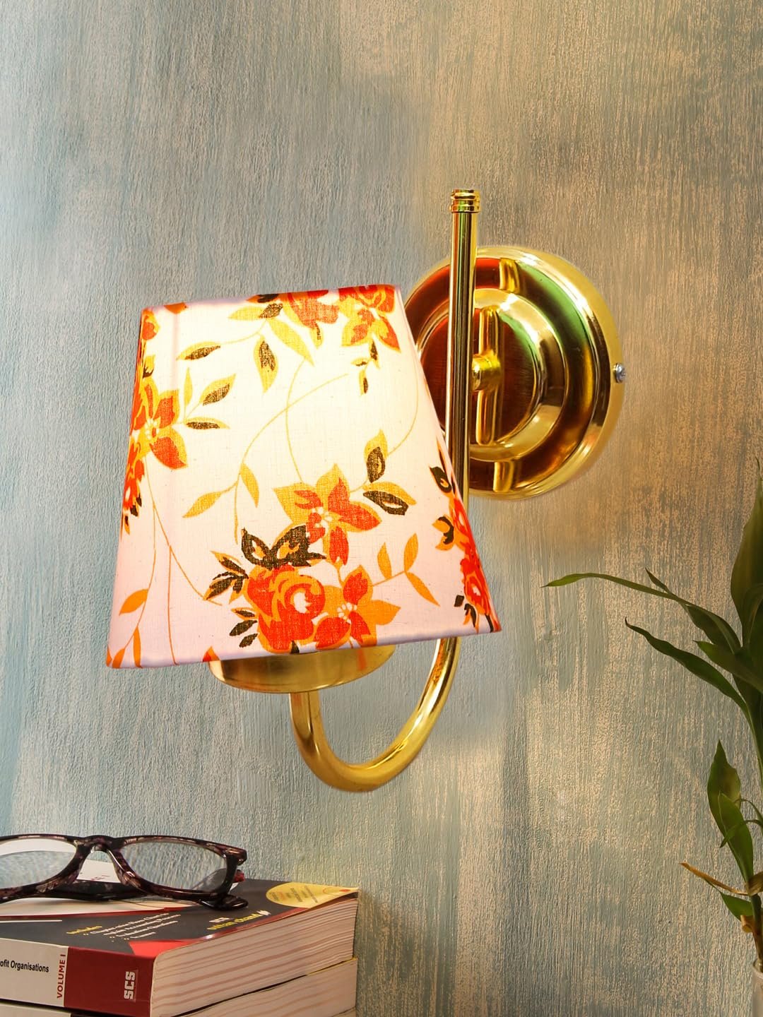 Multicolor Wall Lamp | Elegant Cotton Design | Stylish Ambient Light for Home, Office, Living Room, Bedroom, Hallway | Modern Decorative Wall Sconce - Model DBS14