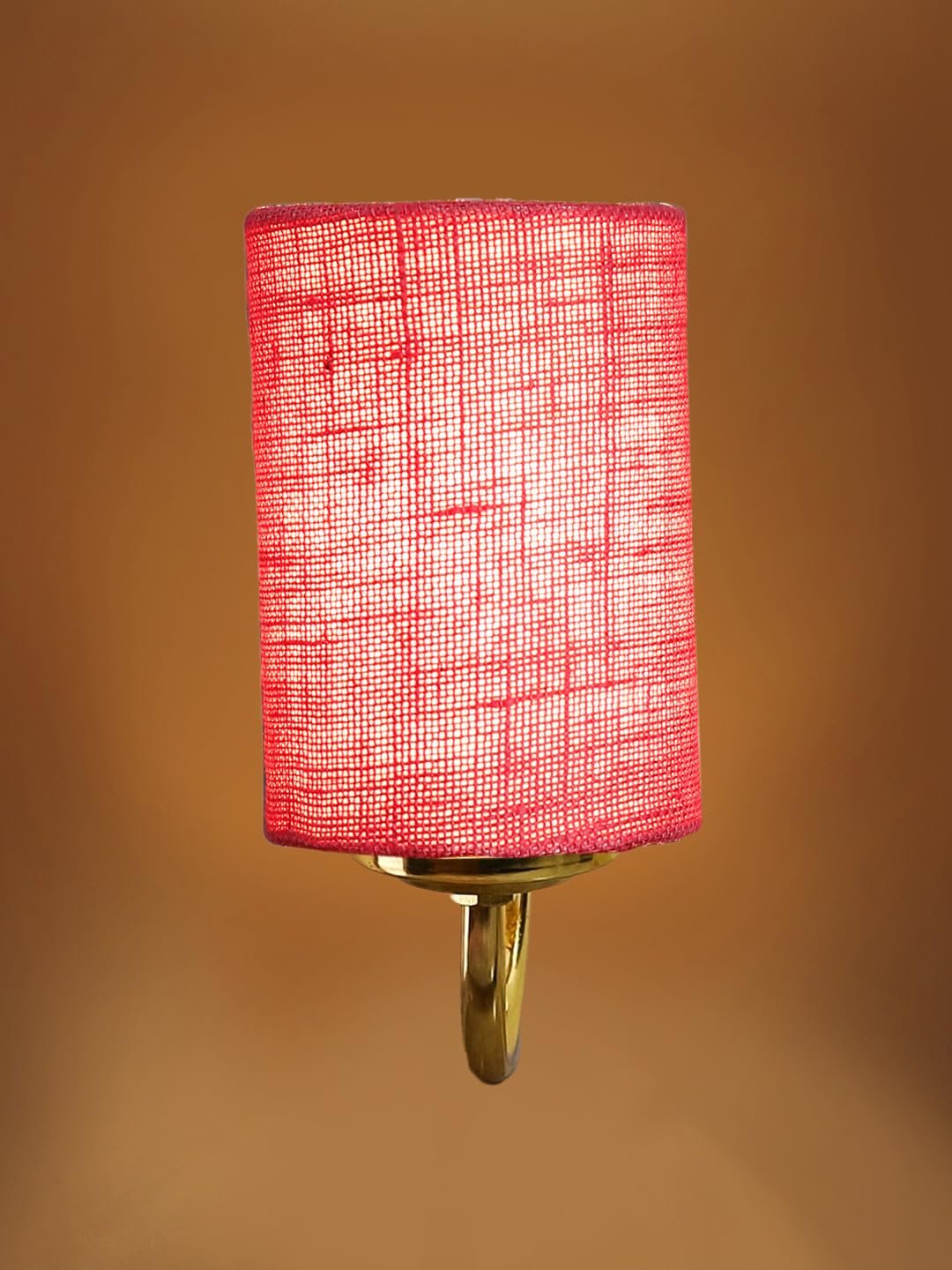 Multicolor Wall Lamp | Elegant Jute Material | Stylish Ambient Light for Home, Office, Living Room, Bedroom, Hallway | Modern Decorative Wall Sconce - Model DBS25