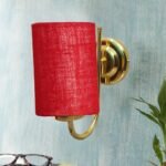 Multicolor Wall Lamp | Elegant Jute Material | Stylish Ambient Light for Home, Office, Living Room, Bedroom, Hallway | Modern Decorative Wall Sconce – Model DBS26