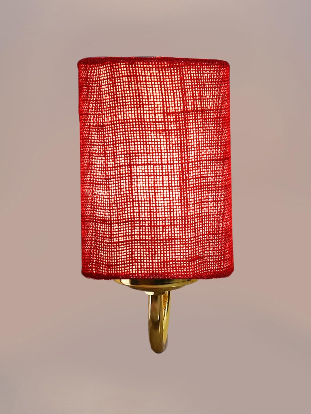 Multicolor Wall Lamp | Elegant Jute Material | Stylish Ambient Light for Home, Office, Living Room, Bedroom, Hallway | Modern Decorative Wall Sconce - Model DBS26