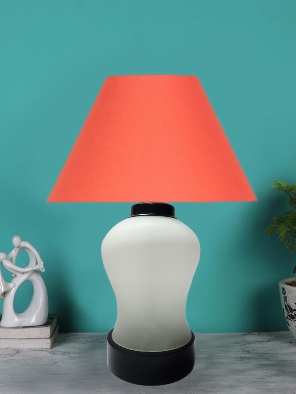 Multicolor Table Lamp | Artistic Mosaic Glass with Sturdy Wood Base | Decorative Ambient Light for Home D�cor | Perfect Blend of Modern & Traditional Style - Model DDG79