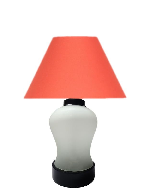 Multicolor Table Lamp | Artistic Mosaic Glass with Sturdy Wood Base | Decorative Ambient Light for Home D�cor | Perfect Blend of Modern & Traditional Style - Model DDG79