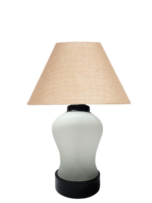 Multicolor Table Lamp | Artistic Mosaic Glass with Sturdy Wood Base | Decorative Ambient Light for Home D�cor | Perfect Blend of Modern & Traditional Style - Model DDG83