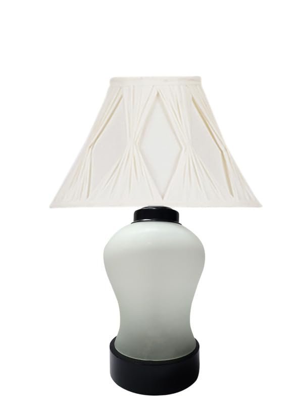 Multicolor Table Lamp | Artistic Mosaic Glass with Sturdy Wood Base | Decorative Ambient Light for Home D�cor | Perfect Blend of Modern & Traditional Style - Model DDG98