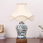 Multicolor Table Lamp | Artistic Mosaic Glass with Sturdy Wood Base | Decorative Ambient Light for Home D�cor | Perfect Blend of Modern & Traditional Style – Model DG196