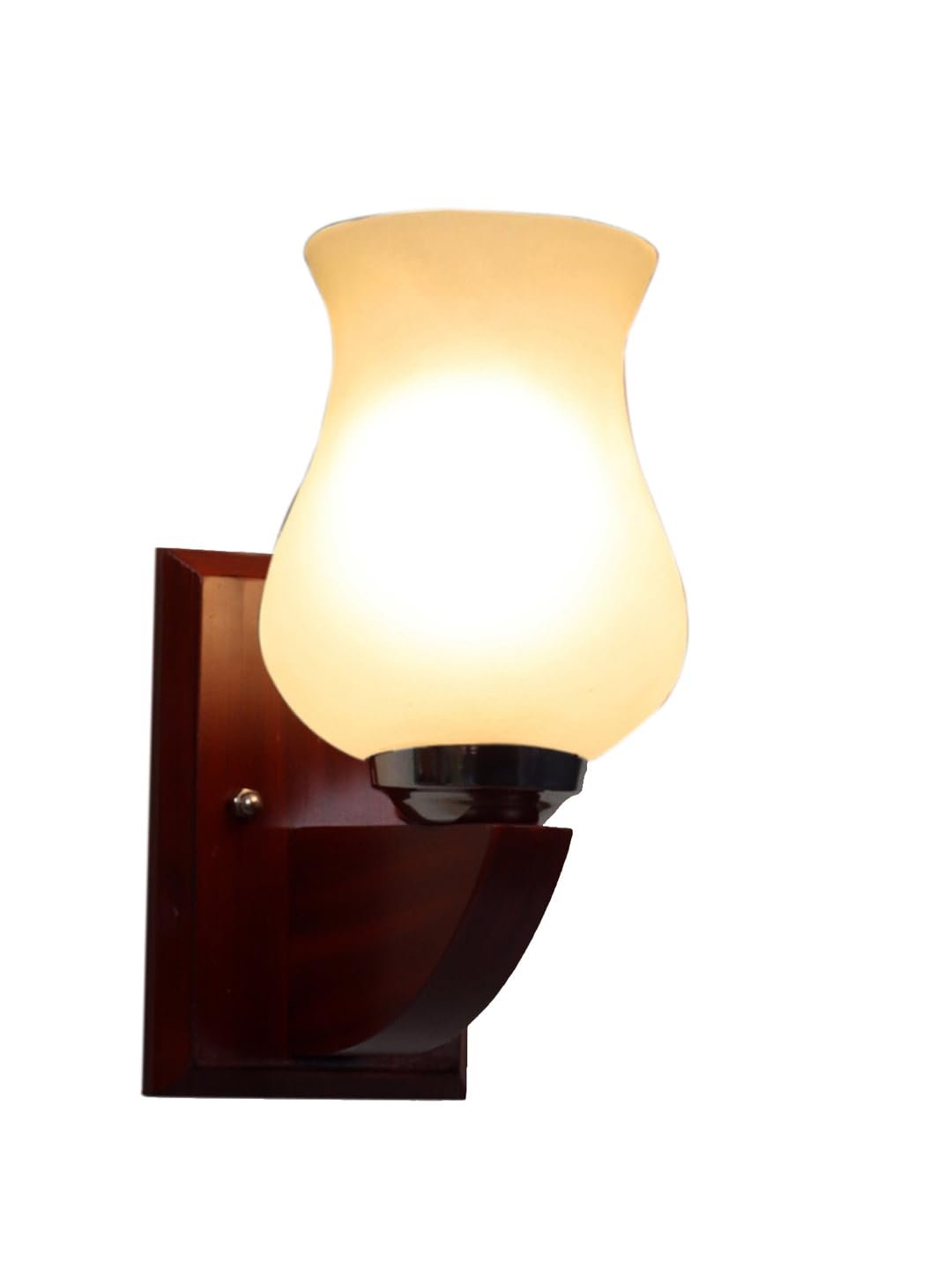 Multicolor Wall Lamp | Elegant Mosaic Glass & Wood Design | Stylish Ambient Light for Home, Office, Living Room, Bedroom, Hallway | Modern Decorative Wall Sconce - Model DGZ01
