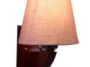 Multicolor Wall Lamp | Elegant Fabric & Wood Design | Stylish Ambient Light for Home, Office, Living Room, Bedroom, Hallway | Modern Decorative Wall Sconce - Model DGZ24