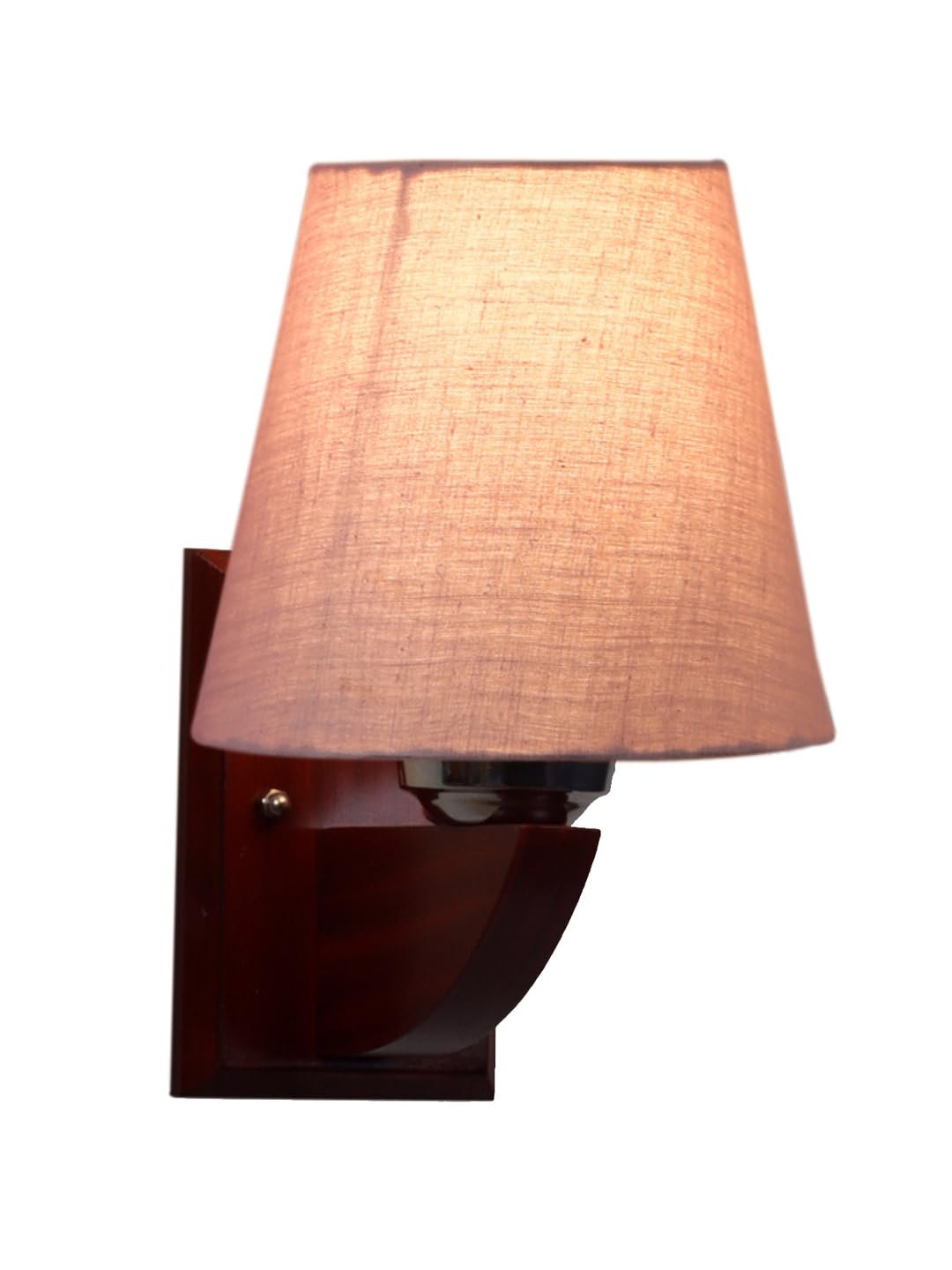 Multicolor Wall Lamp | Elegant Fabric & Wood Design | Stylish Ambient Light for Home, Office, Living Room, Bedroom, Hallway | Modern Decorative Wall Sconce - Model DGZ24
