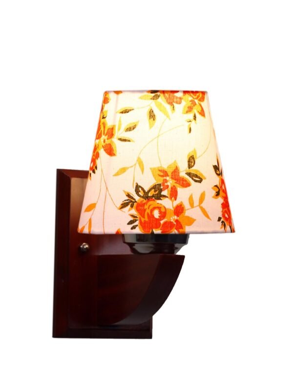 Multicolor Wall Lamp | Elegant Fabric & Wood Design | Stylish Ambient Light for Home, Office, Living Room, Bedroom, Hallway | Modern Decorative Wall Sconce – Model DGZ32
