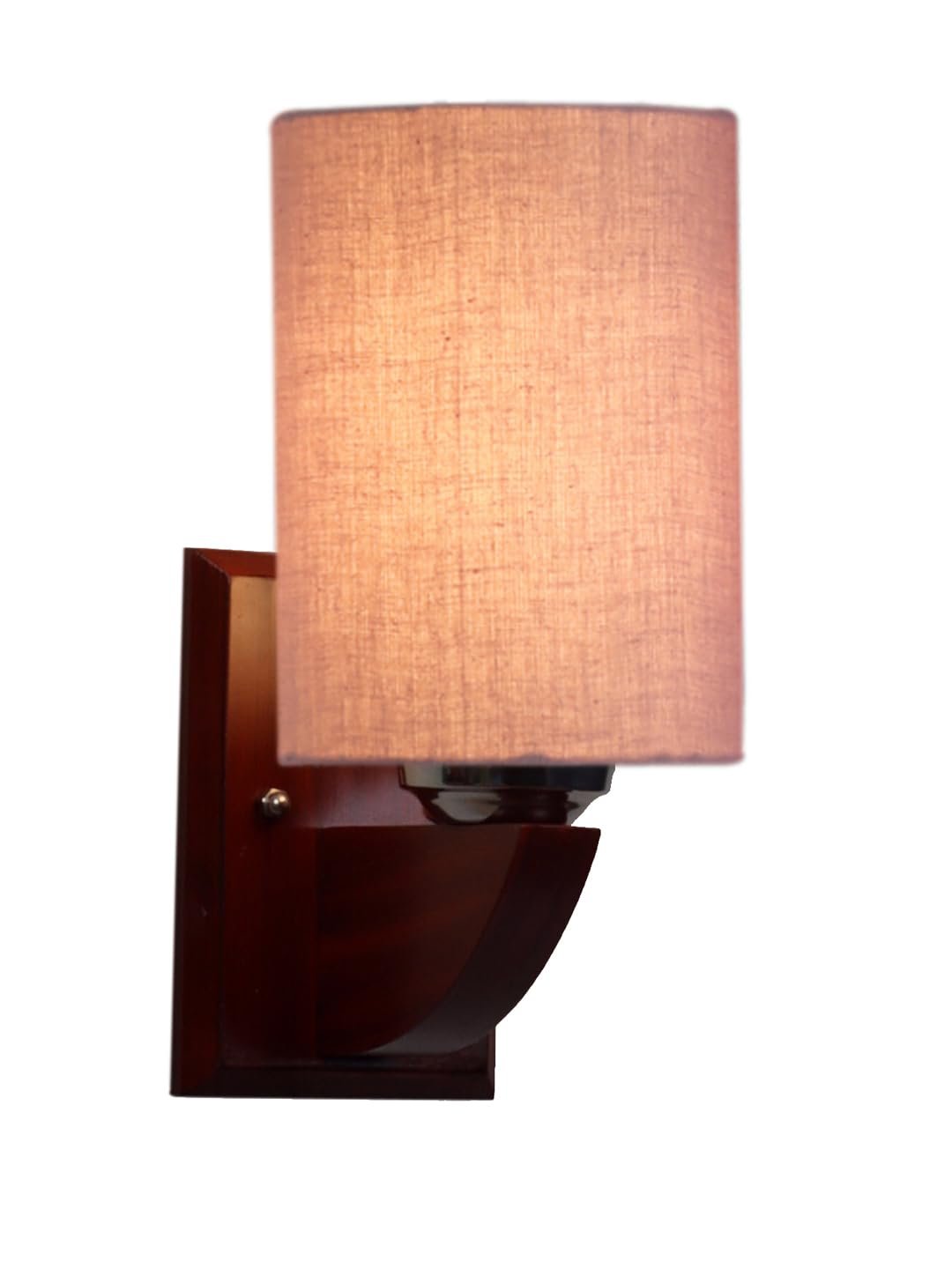 Multicolor Wall Lamp | Elegant Fabric & Wood Design | Stylish Ambient Light for Home, Office, Living Room, Bedroom, Hallway | Modern Decorative Wall Sconce - Model DGZ39