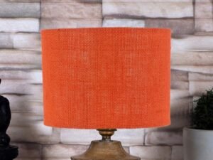 Multicolor Table Lamp | Artistic Mosaic Glass with Sturdy Wood Base | Decorative Ambient Light for Home D�cor | Perfect Blend of Modern & Traditional Style - Model DKK39