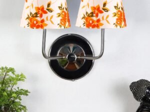 Multicolor Wall Lamp | Elegant Cotton Design | Stylish Ambient Light for Home, Office, Living Room, Bedroom, Hallway | Modern Decorative Wall Sconce - Model DKV104