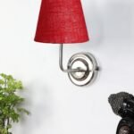 Multicolor Wall Lamp | Elegant Jute Material | Stylish Ambient Light for Home, Office, Living Room, Bedroom, Hallway | Modern Decorative Wall Sconce – Model DKV116
