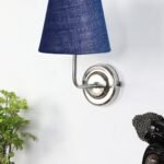 Multicolor Wall Lamp | Elegant Jute Material | Stylish Ambient Light for Home, Office, Living Room, Bedroom, Hallway | Modern Decorative Wall Sconce – Model DKV117