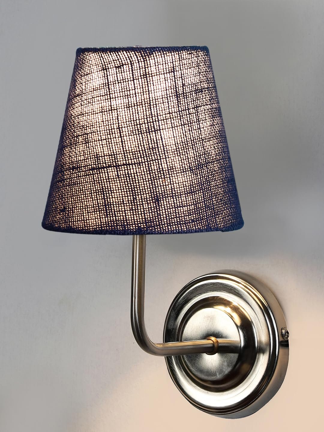 Multicolor Wall Lamp | Elegant Jute Material | Stylish Ambient Light for Home, Office, Living Room, Bedroom, Hallway | Modern Decorative Wall Sconce - Model DKV117