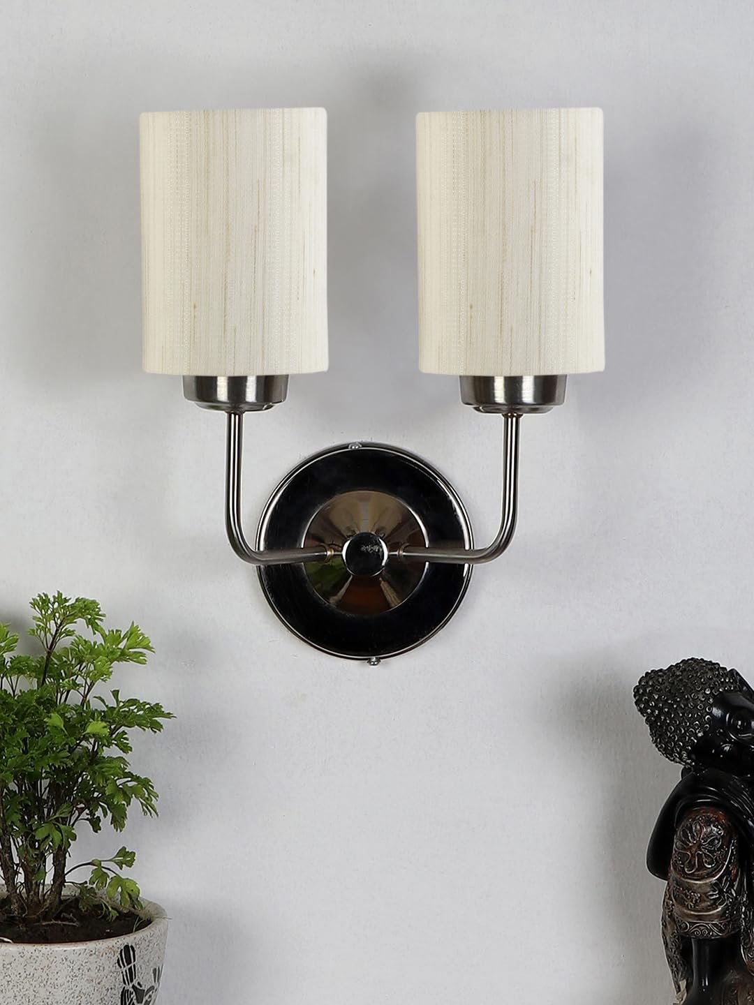 Multicolor Wall Lamp | Elegant Cotton Design | Stylish Ambient Light for Home, Office, Living Room, Bedroom, Hallway | Modern Decorative Wall Sconce - Model DKV61